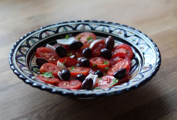 Domata salata – Græsk tomatsalat