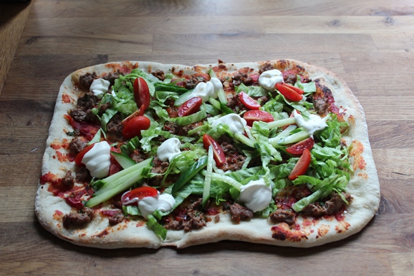 Ægte tyrkisk pizza – Lahmacun