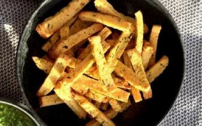 Kikærtefritter – Chips con farina di ceci