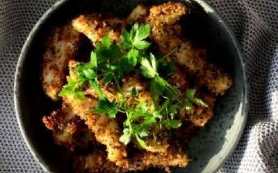 Krydderpaneret torsk – Pesce impanato alle erbe