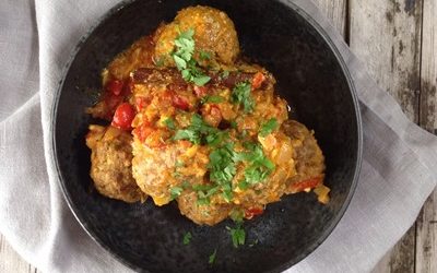 Kofta i currysauce – Kødboller i krydret sauce