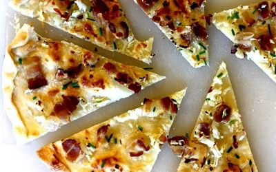 Tarte flambée – Flammeküeche – Fransk “pizza”