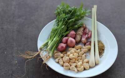 Panang curry pasta